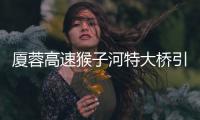 厦蓉高速猴子河特大桥引桥因持续强降雨发生垮塌，现场无人员伤亡