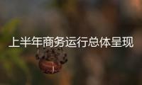 上半年商务运行总体呈现恢复态势