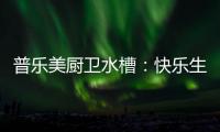 普乐美厨卫水槽：快乐生活 美味厨房