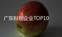 广东科创企业TOP10
，硬气十足！