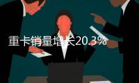重卡销量增长20.3%
！中国重汽夺冠，揭开商用车行业“生存”新法则