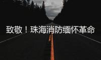 致敬！珠海消防缅怀革命先烈