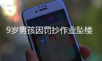9岁男孩因罚抄作业坠楼？官方通报