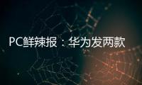 PC鲜辣报	：华为发两款鸿蒙电脑 AMD RX 9060 XT发布